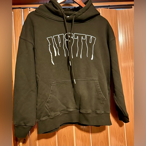 Justy size large black hoodie - Picture 1 of 6
